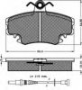 RENAULT 301204358 Brake Pad Set, disc brake